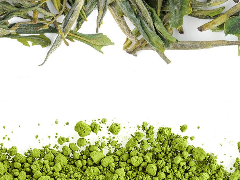 Matcha vs Roheline tee